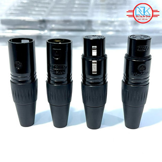 Giắc canon Yonglun chân vàng loại tốt