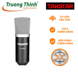 Micro thu âm, livestream chuyên nghiệp cao cấp Takstar PC K500 - Micro Takstar PCK500