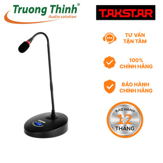 Micro cổ ngỗng có dây takstar ms 118 - micro hội nghị takstar ms118 - trường thịnh audio