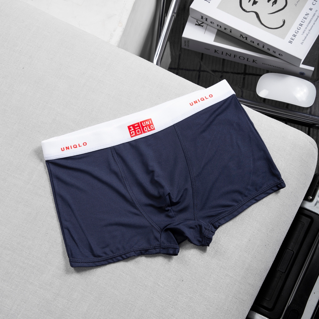 Quần lót nam, quần boxer nhiều màu chất thun lạnh mềm mịn siêu mát, thấm hút mồ hôi - Unilo