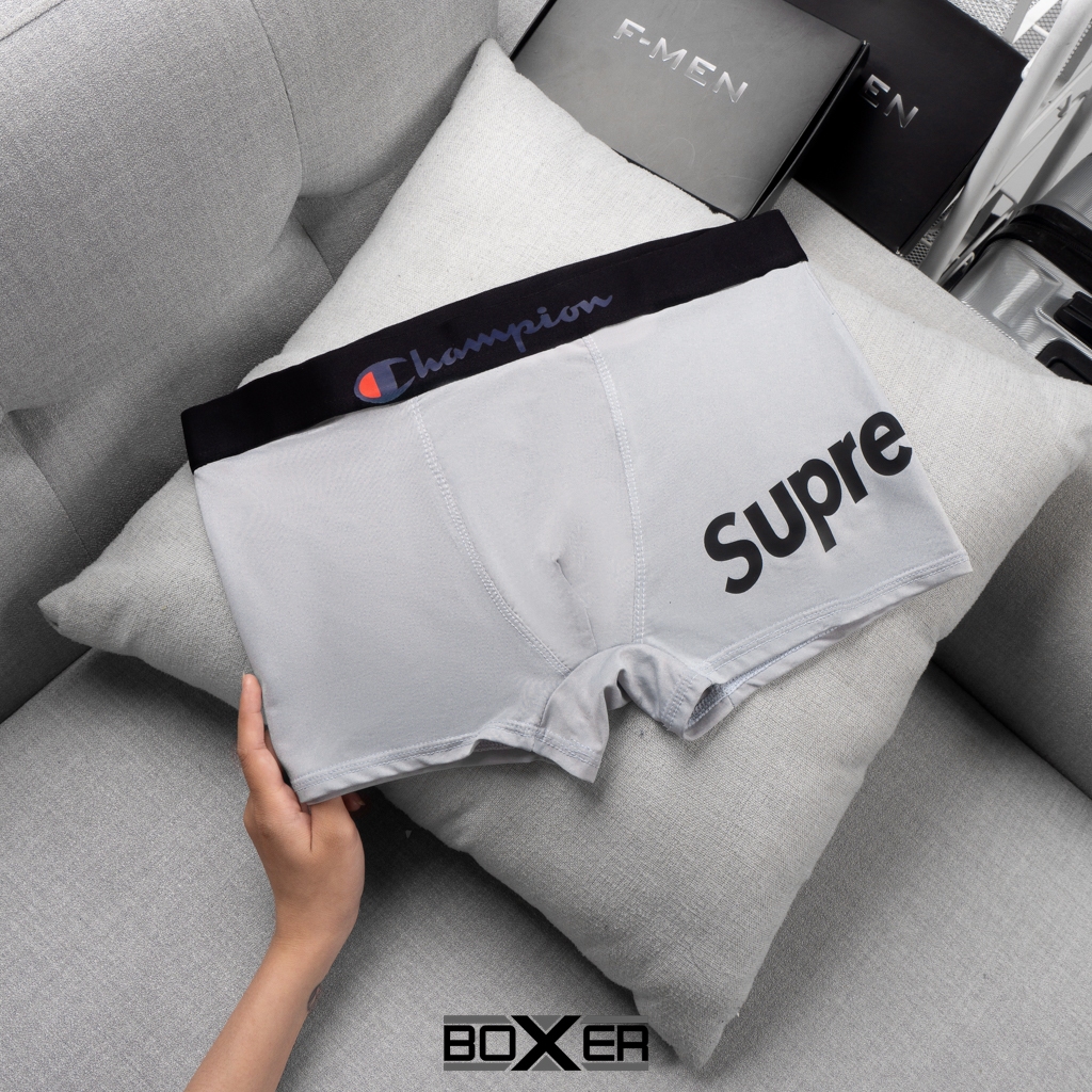 Quần lót nam, quần boxer chất thun lạnh mềm mịn siêu mát, thấm hút mồ hôi - Sup.perme
