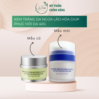 Kem trắng da trà xanh Eliwhite nâng cơ, mờ nếp nhăn, phục hồi da nhiễm Corti 40g chính hãng