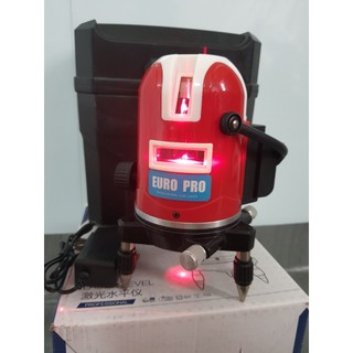 Máy cân bằng laser 5 tia đỏ pin sạc