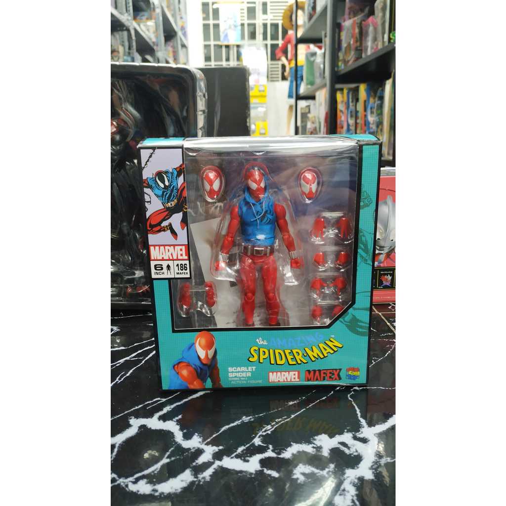 MÔ HÌNH NHÂN VẬT MAFEX 186 SCARLET SPIDER