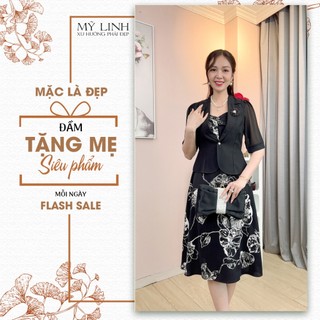 Đầm Nữ [ Linh Linh ] (HT 2069) Đầm công sở dáng dài thanh lịch sang trọng, siêu thanh lịch thời trang nữ