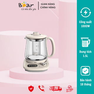 Máy Pha Trà Bear SUBE011, Máy Pha Trà 12 Chế Độ Khử Clo An Toàn Đa Năng