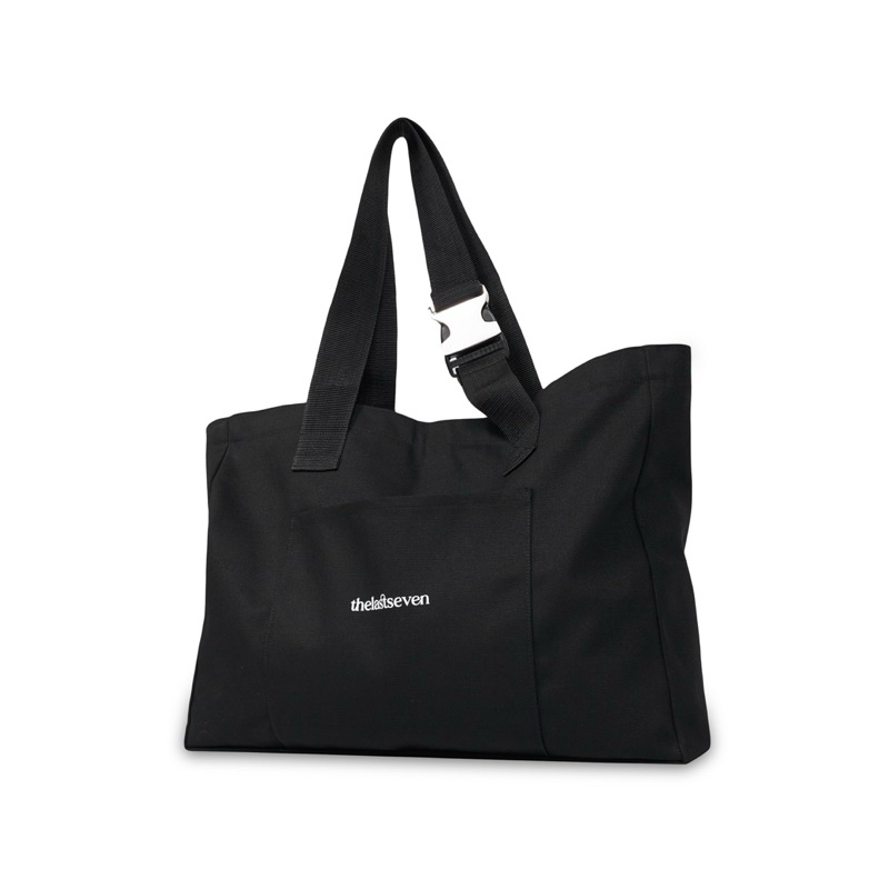 THELASTSEVEN Canvas Tote Bag - Túi vải Canvas Unisex đen Thelastseven