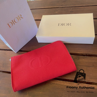 Bóp trang điểm  ví make up Dior Gift mix dây full box