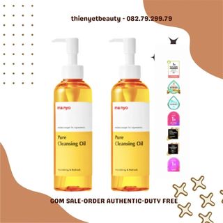 Dầu tẩy trang làm sạch da manyo pure cleansing oil