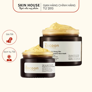 Mặt Nạ Nghệ Cocoon Turmeric Face Mask - Mặt Nạ Nghệ Hưng Yên Giúp Giảm Thâm Đều Màu