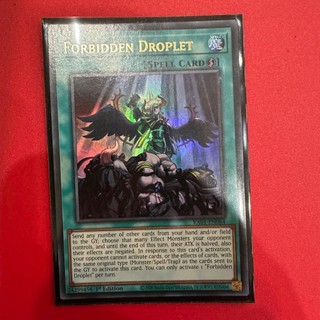 [Thẻ Bài Yugioh Chính Hãng] Forbidden Droplet