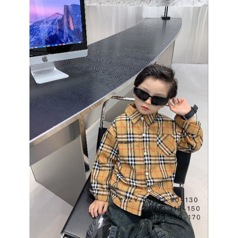 Sơ mi Bbr bé trai