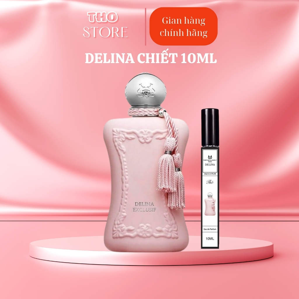 Nước Hoa Nữ Cparfum 𝖣𝖤𝖫𝖨𝖭𝖠 𝖤𝖷𝖢𝖫𝖴𝖲𝖨𝖥 chiết 10ML Chính Hãng Nước hoa Sang trọng, Ngọt ngào, Quyến rũ THỎ