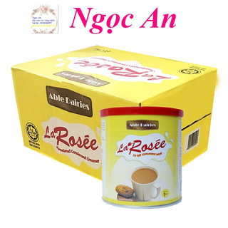Thùng sữa đặc 12 lon x 1kg la'rosee nhập khẩu malaysia