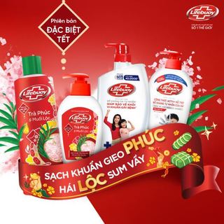 [TẶNG PHIÊN BẢN ĐẶC BIỆT] Sữa tắm kháng khuẩn Lifebouy Chai lớn 1L.