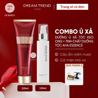 Combo tinh chất dưỡng tóc AHA Dream Trend và dầu xả Dream Trend