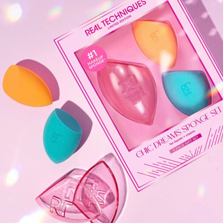 Bộ 2 mút kèm case RT Real Techniques Limited Edition Chic Dreams Sponge Set 0106
