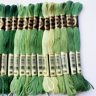 Bảng 10 chỉ thêu cotton airo lẻ 1 tép