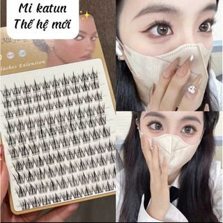 Mi Katun thế hệ mới, mi cụm phẩy mắt ướt lên mắt nổi bật kiểu tự nhiên , dễ gắn