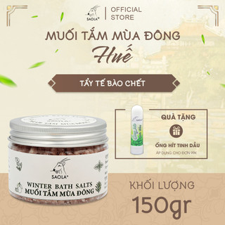 Muối tắm tinh dầu Sao la, tẩy tể bào chết, lưu thông máu, phục hồi sức khỏe - 100 gr