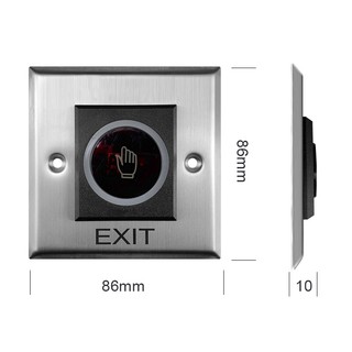 Nút exit cảm ứng không chạm