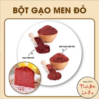 500g bột gạo men đỏ, bột hồng cúc 100g - lãn ông