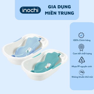 Thau tắm, tựa tắm cho bé INOCHI Notoro nhựa nguyên sinh an toàn
