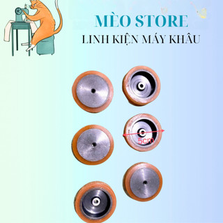 Bánh tỳ máy cắt đứng, bánh xe mài máy cắt vải đứng 5inch, 8inch