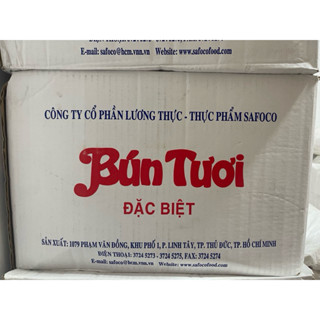 Thùng 15 gói Bún Tươi Safoco 300G/Gói