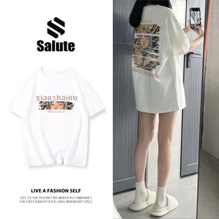 Salute Áo thun unisex local brand form rộng basic tee thời trắng nữ y2k áo phông Y0310