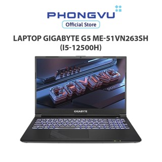 Laptop GIGABYTE G5 ME (i5-12500H/RAM 8GB/RTX 3050Ti/512GB SSD/ Windows 11) - Bảo hành 24 tháng