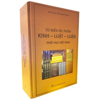 Sách - từ điển tác phẩm kinh – luật – luận phật học việt nam - bìa cứng