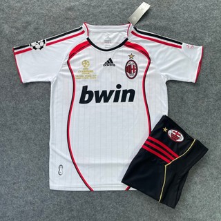 Áo bóng đá clb ac milan ngắn tay - chuẩn mẫu thi đấu - vải thái cao cấp