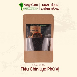 Tiêu Chín Lựa Phú Vị - Đặc Sản Phú Quốc - Nàng Cơm - Tiêu nguyên chất được lựa chọn từng hạt