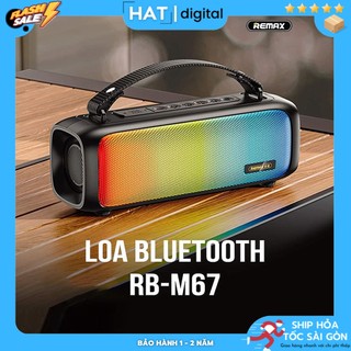 Loa bluetooth remax rb-m67 | loa bluetooth mini bass cực mạnh ,led cảm nhạc ,shop bảo hành 24 tháng
