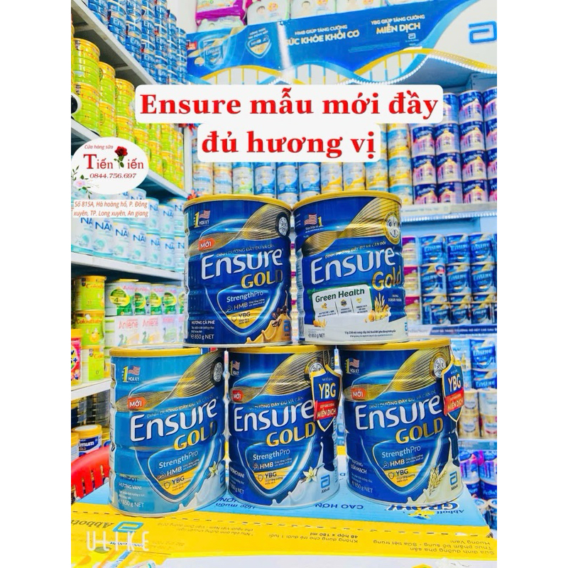 Sữa bột Ensure Gold 850g
