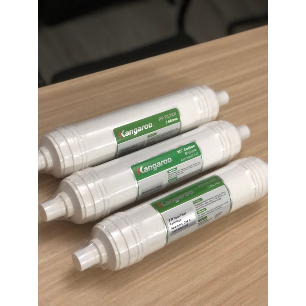 Bộ lõi lọc nước 123 Kangaroo đúc liền  dùng cho model KG10A4VTU; KG100HK; KG100ES; KG100EO; KG10A4.