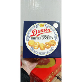 Bánh Quy Bơ Danisa Kèm Túi Giấy/ Danisa Tim Hộp Quay Xách