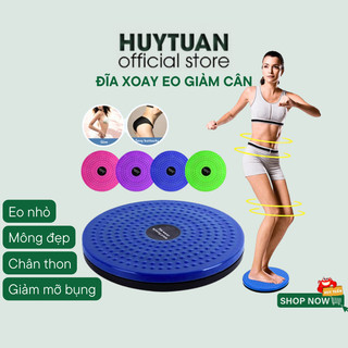 Đĩa xoay eo giảm cân bền đẹp tập luyện giảm cân tại nhà, phòng tập an toàn sức khỏe - Bàn xoay eo tập bụng tập thể dục