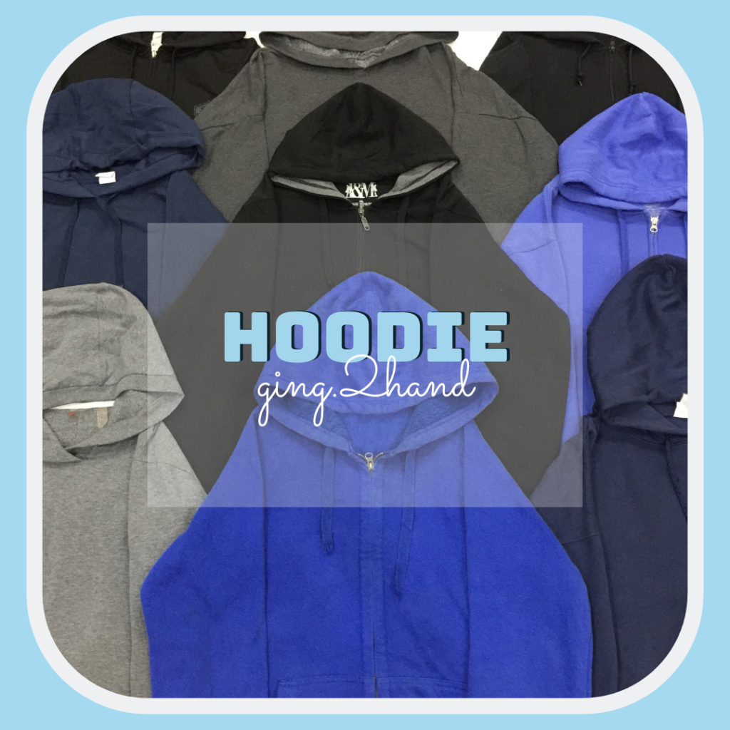 🧩 Áo Khoác Hoodie 2HAND Trơn