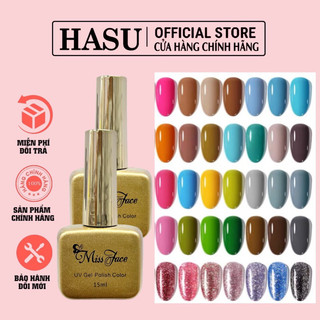 Sơn gel thanh lý lẻ màu - sơn missface lẻ - sơn gel, sơn nhũ - chai 15ml - sơn móng tay nail