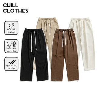 Quần kaki cotton baggy unisex