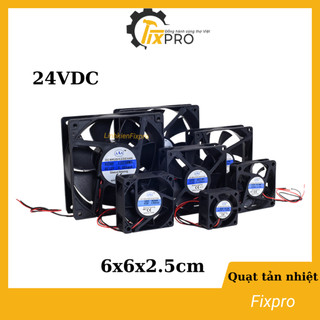 Quạt tản nhiệt 6x6x2.5cm 24VDC cho CPU, laptop, máy tính....chất lượng tốt