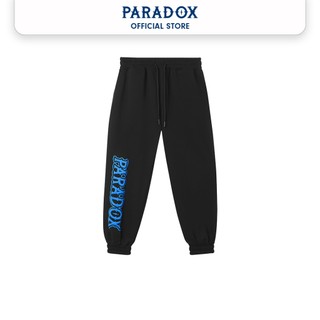 [Mã MABRS946 giảm 10% đơn 99k] Quần jogger Paradox VERTICAL EMBOSSING JOGGER PANTS - Đen