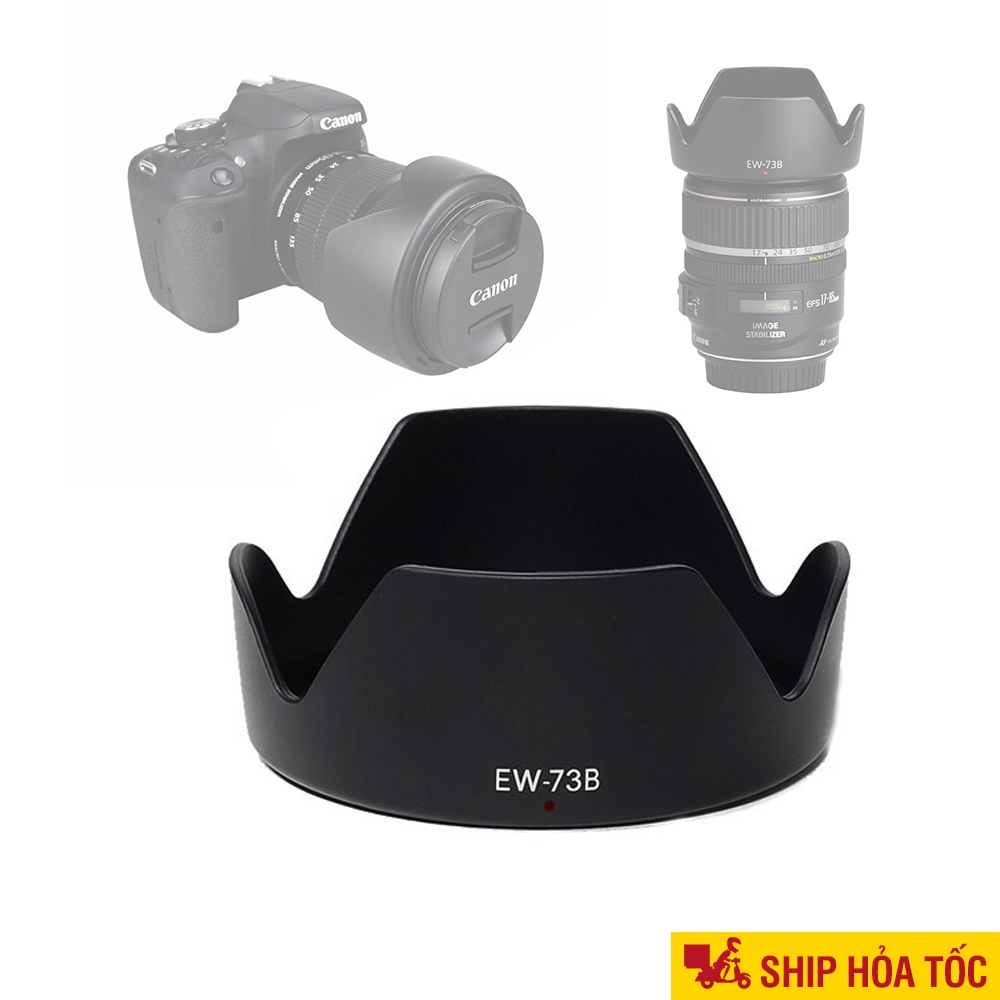 Lens hood Canon Hood EW-73B cho Ống kính Canon 17-85 IS USM ,18-135 IS EW 73B