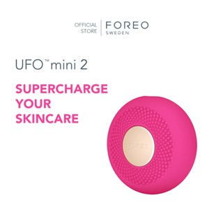 Máy đắp mặt nạ thông minh FOREO UFO 2 Mini đèn LED chăm sóc nhiệt và làm lạnh dưỡng ẩm da giảm đốm nâu và chống lão hóa