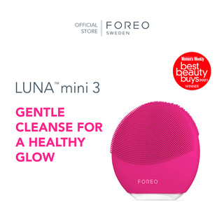 Máy rửa mặt LUNA MINI 3 thông minh dành cho mọi loại da, với cơ chế mát xa bằng sóng âm T-sonic giúp khuôn mặt sạch & khỏe và tăng cường khả năng hấp thụ các dưỡng chất chăm sóc da