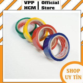 Băng keo màu 3,5cm - 80yds nhiều màu