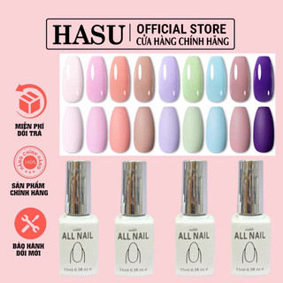 Sơn gel allnail 15ml - sơn gel thanh lý lẻ màu - dùng cho học viên tập sơn