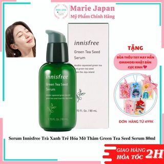 Serum innisfree trà xanh trẻ hóa mờ thâm green tea seed serum 80ml
